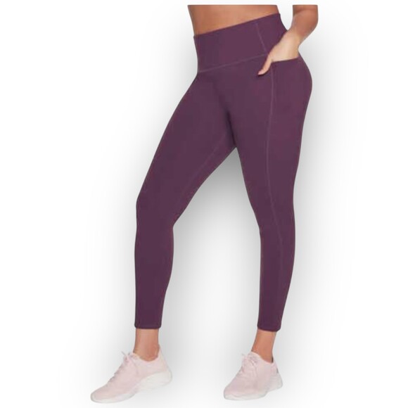 NWT Skechers GOwalk High-Rise Leggings – Size L – Purple - Picture 1 of 6